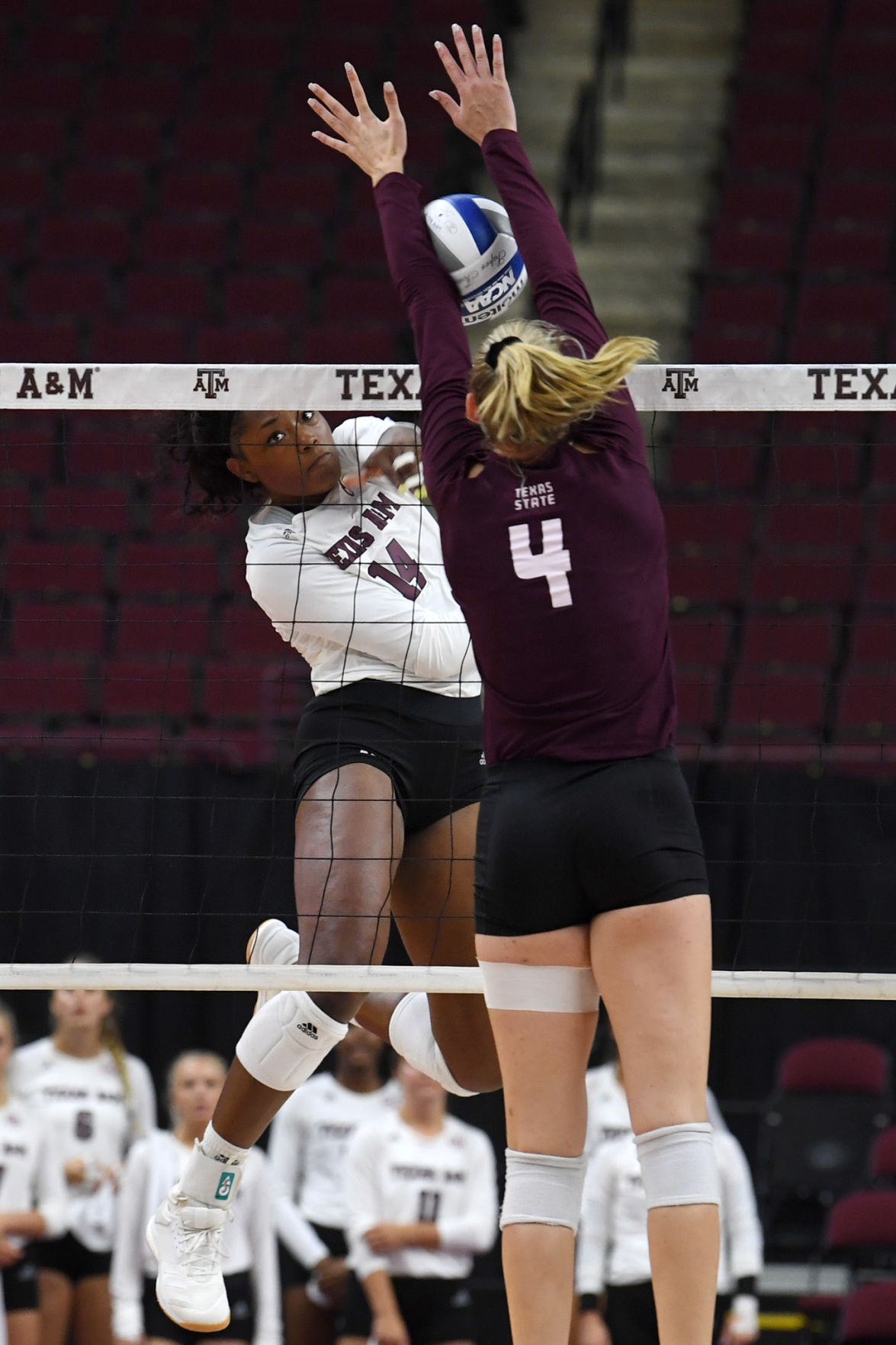 Texas A&M vs. Texas State volleyball